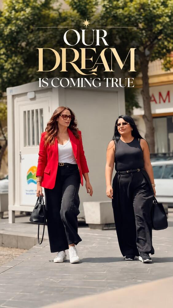 Jinane and Sophanie, the two moms who founded Luciole, walking in Jounieh: Our dream is coming true